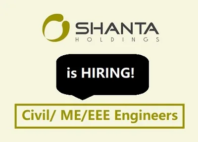 shanta holdings job circular